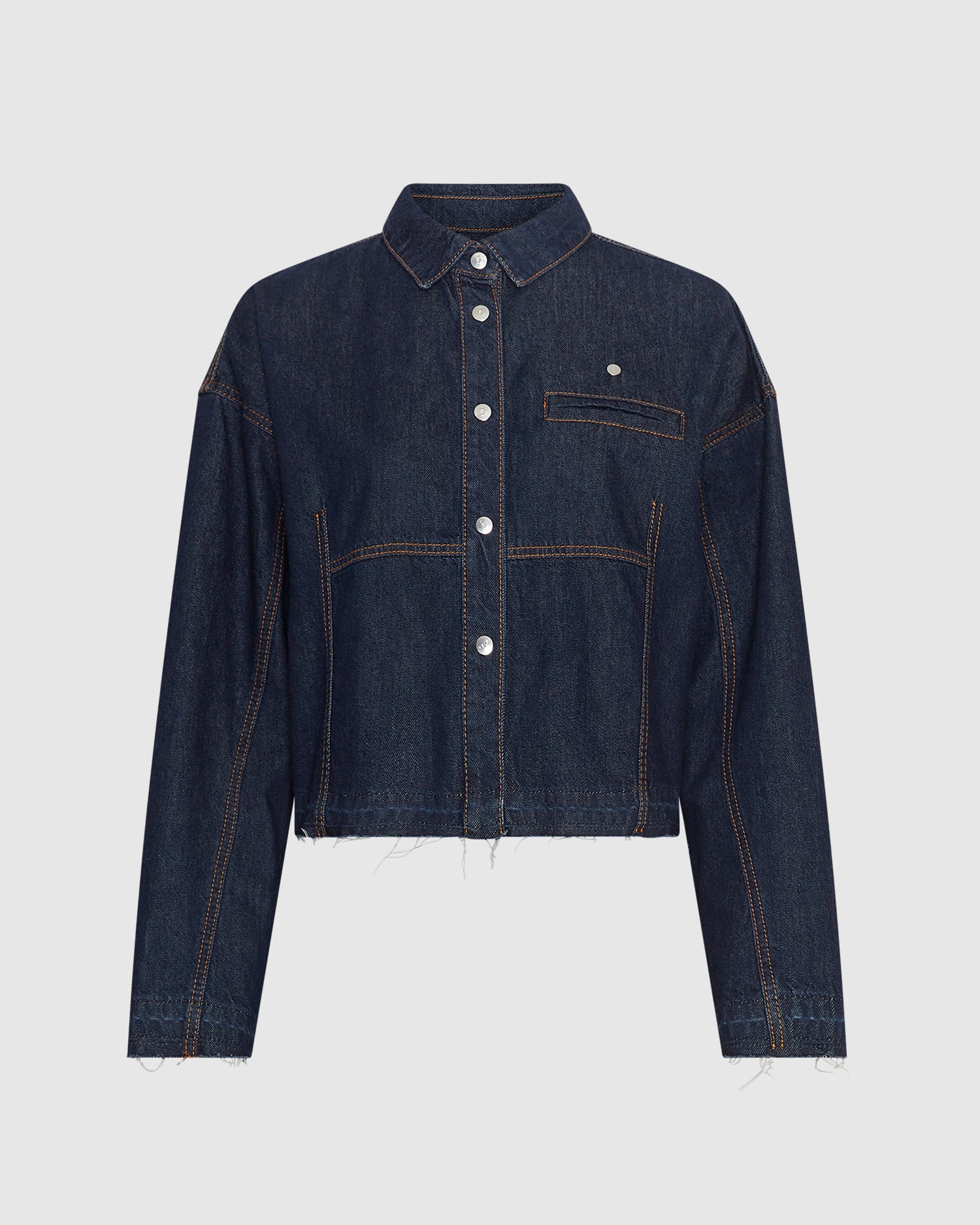 Button Up Denim Shirt