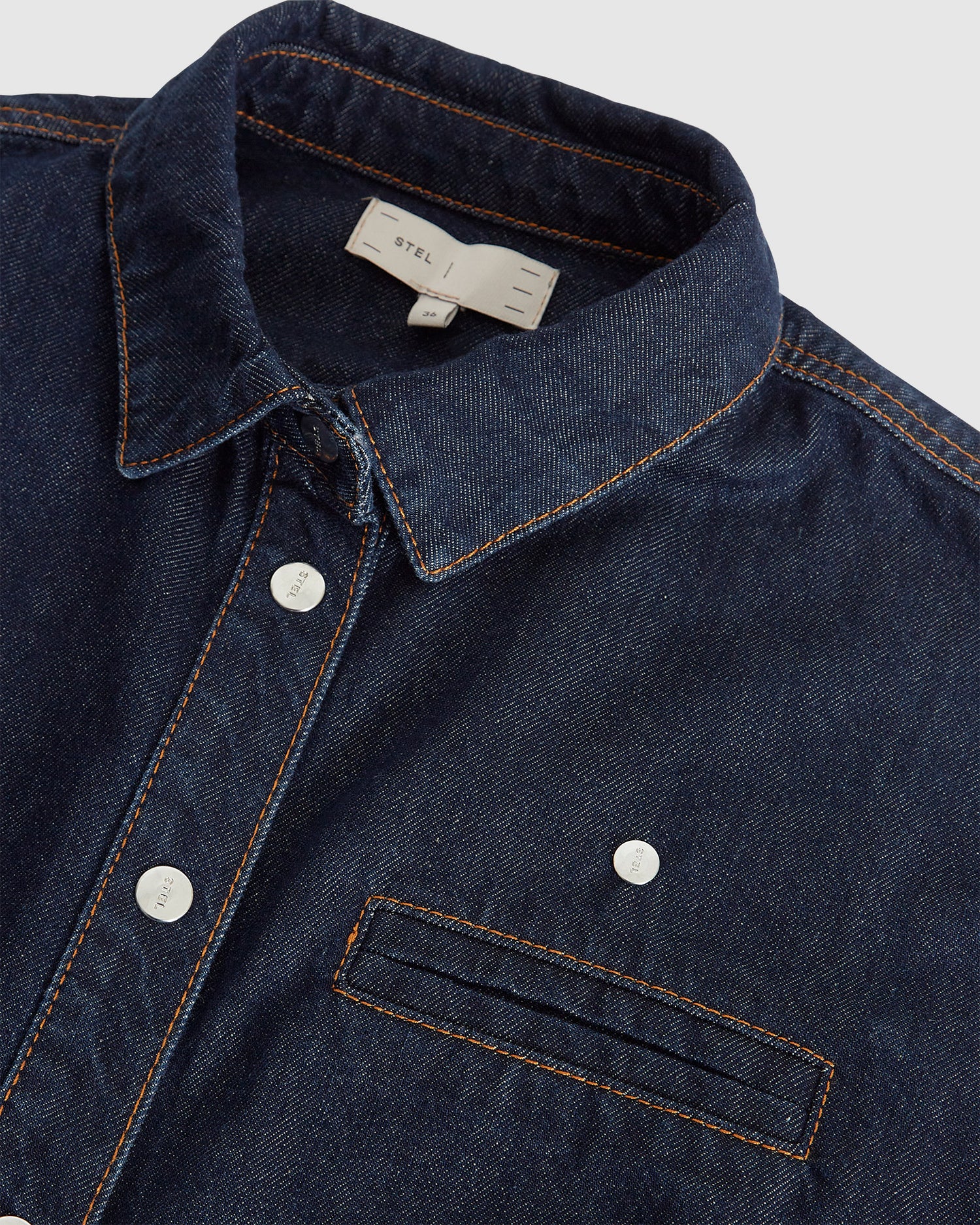 Button Up Denim Shirt