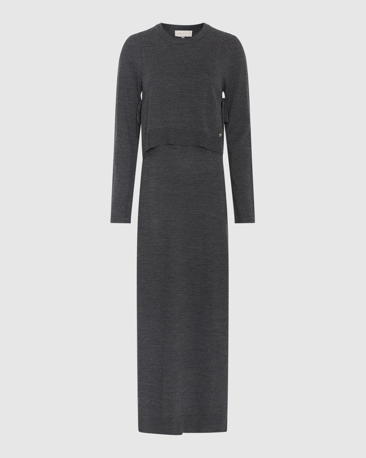 Double Layer Merino Wool Dress