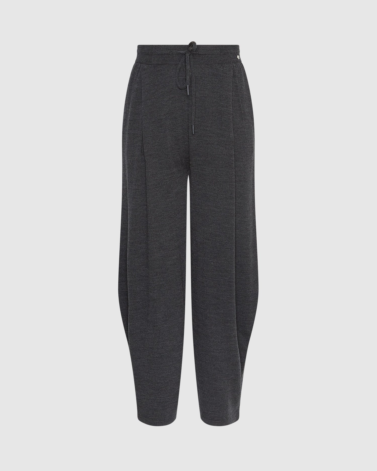 Merino Wool Loose Trousers