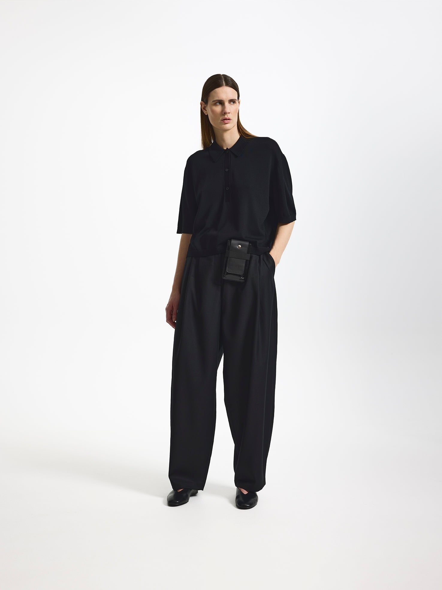 Relaxed Knit Polo