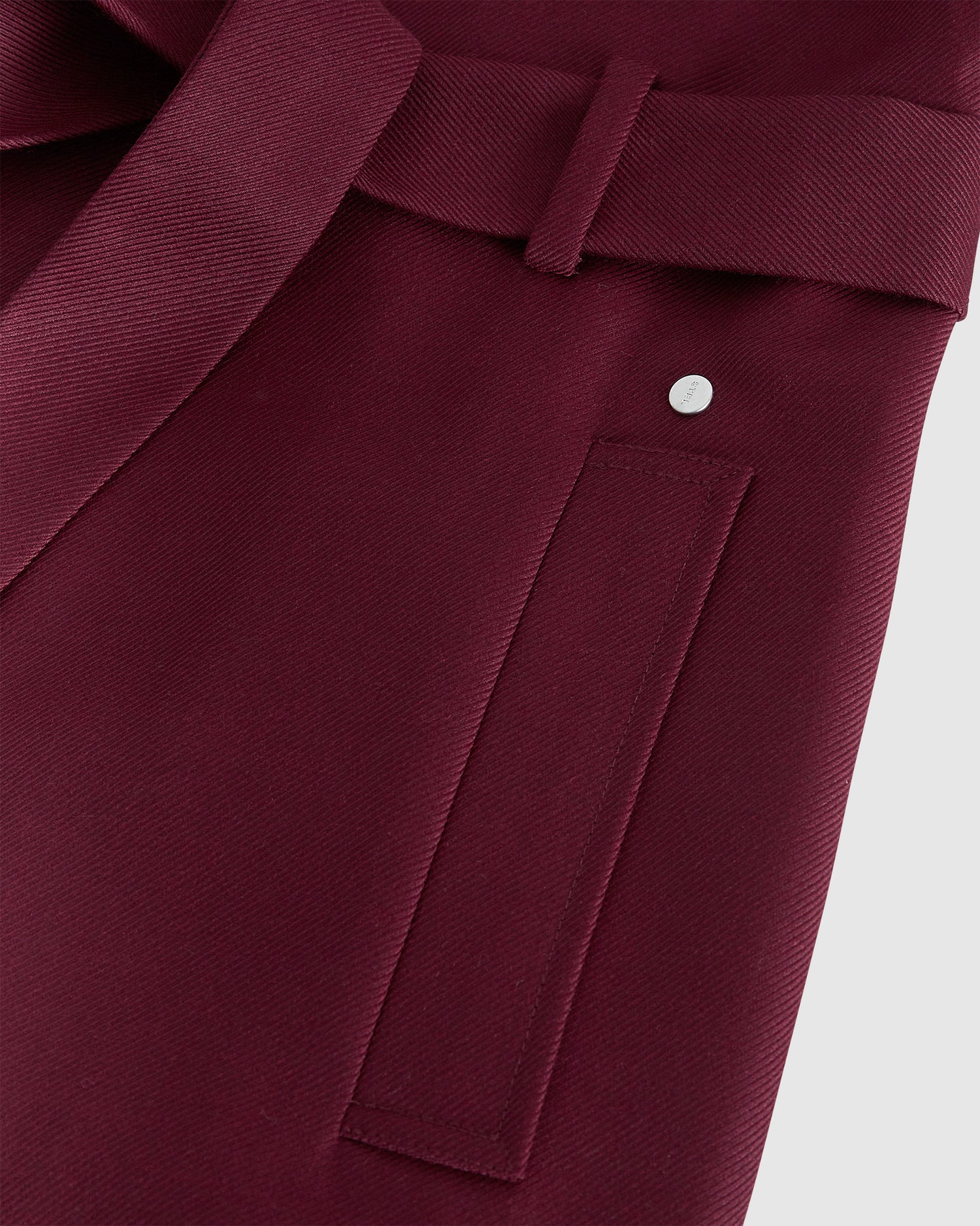 Belted Longline Relaxed Coat