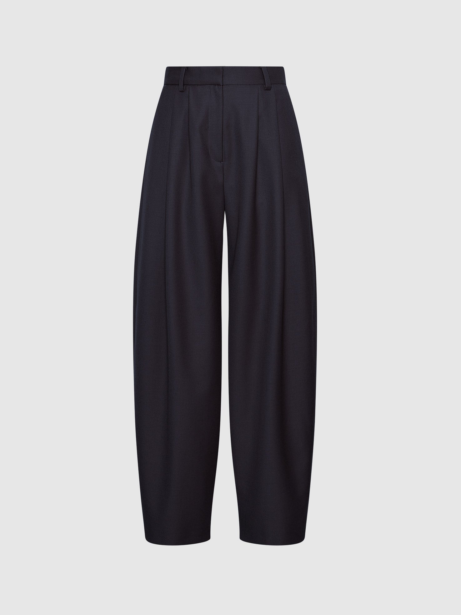 Pleated Relaxed Tailored Trousers