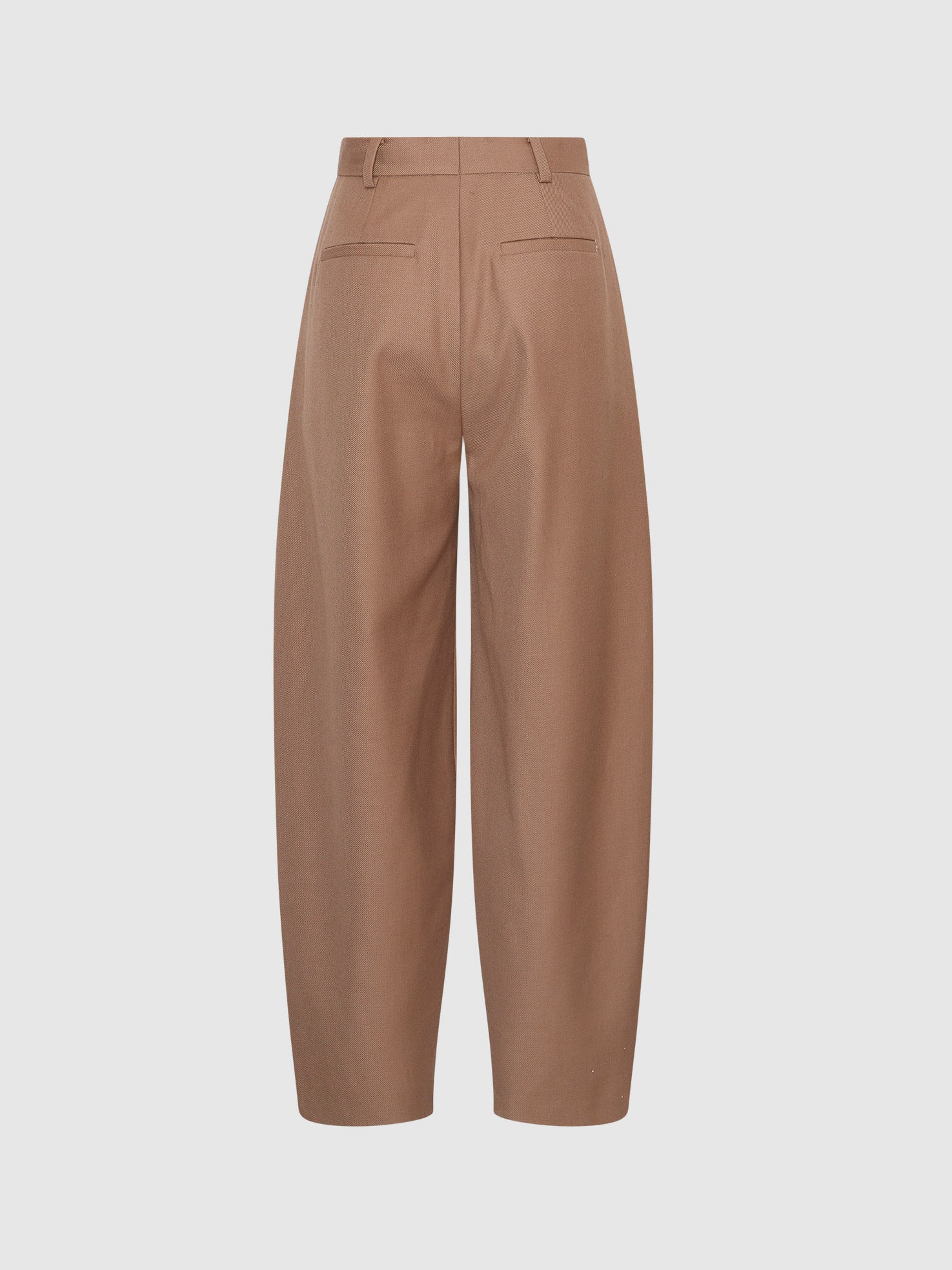 Pleated Relaxed Tailored Trousers