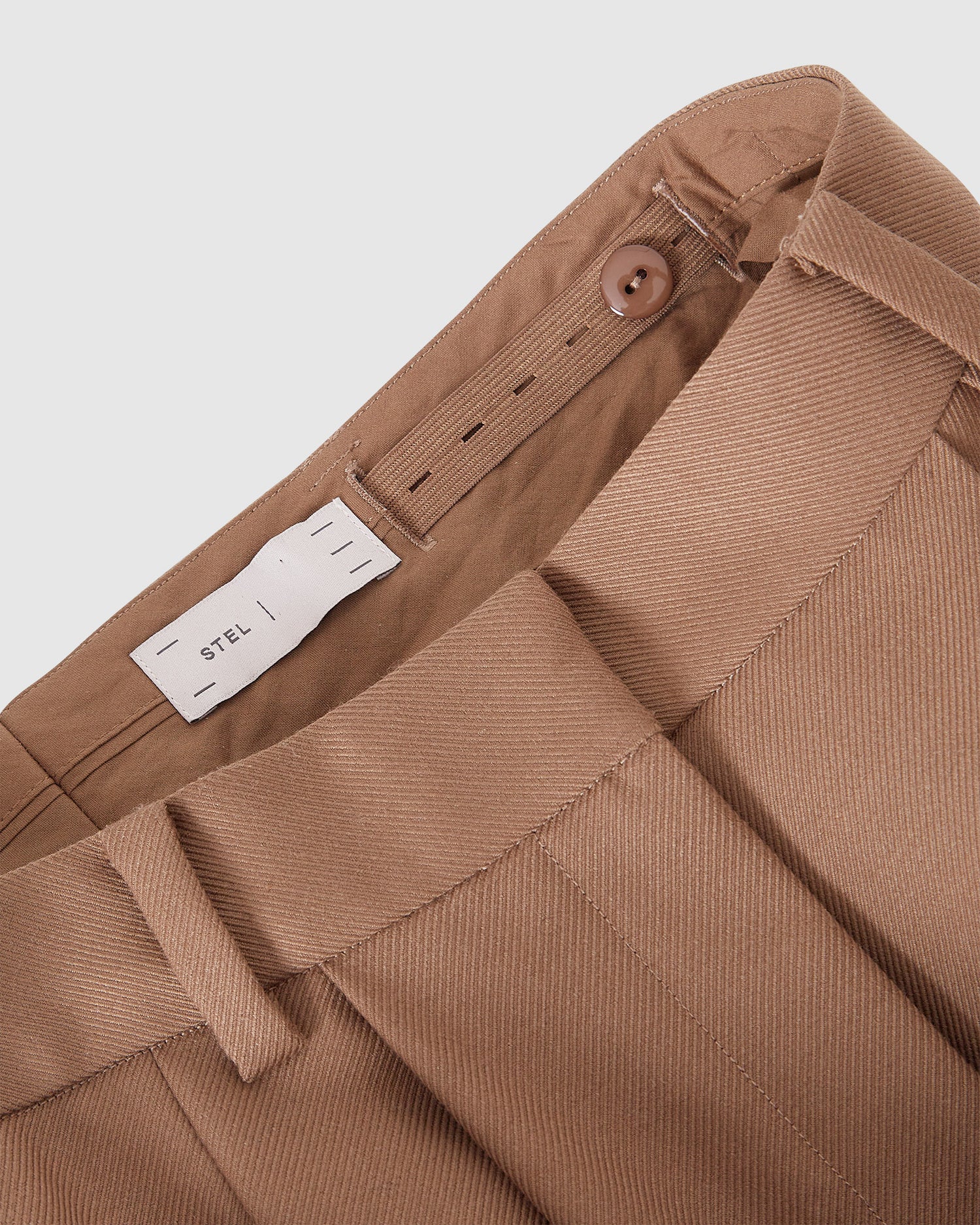 Pleated Relaxed Tailored Trousers