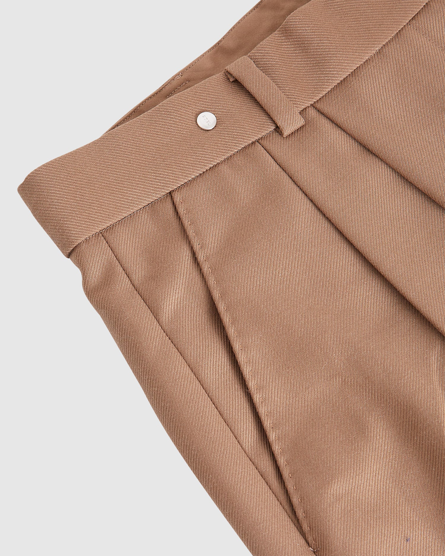 Pleated Relaxed Tailored Trousers