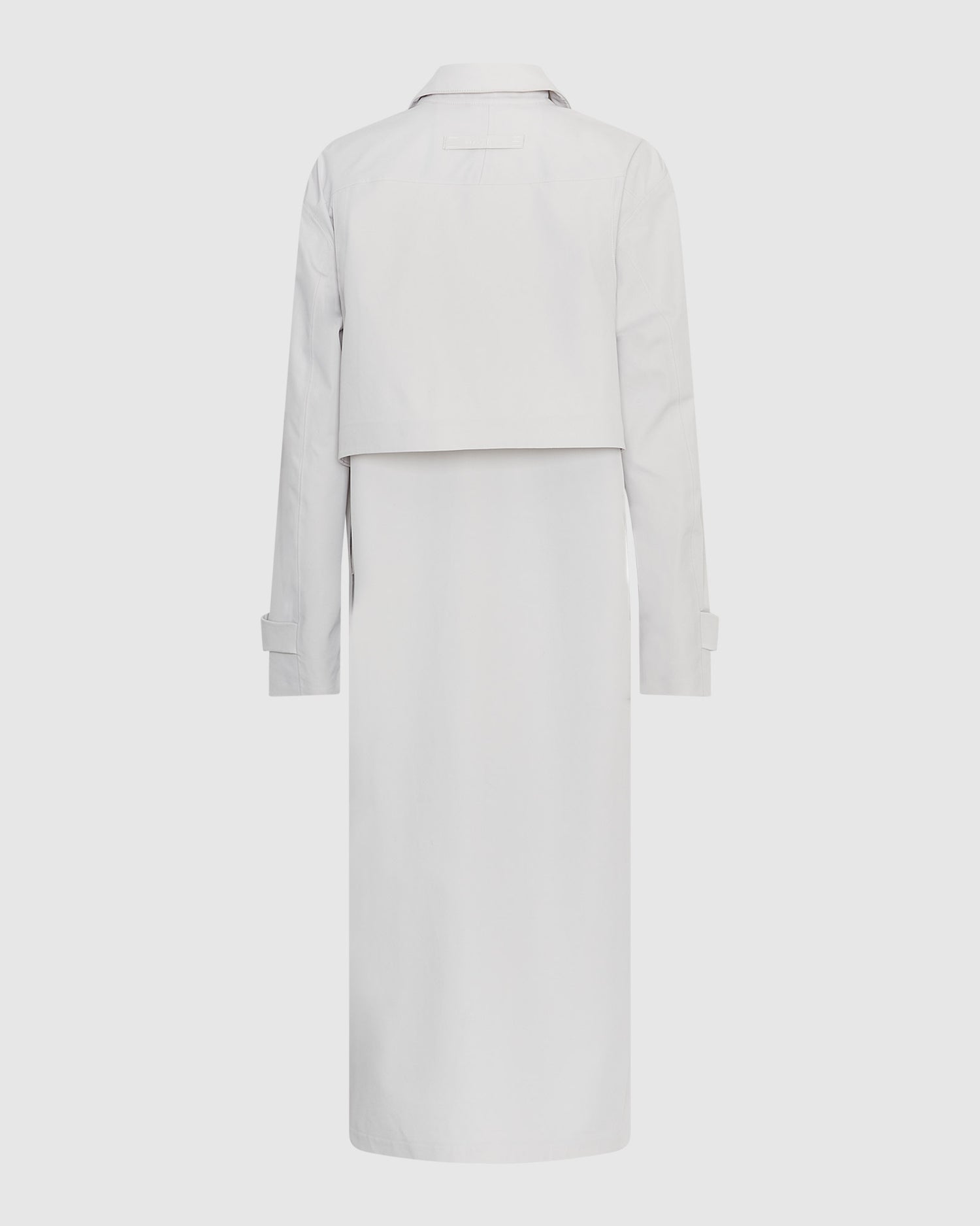 Double Layer Trench Coat