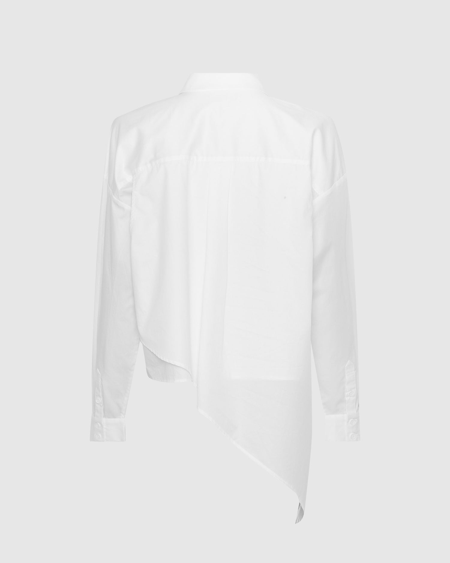 Asymmetric Double Layer Shirt