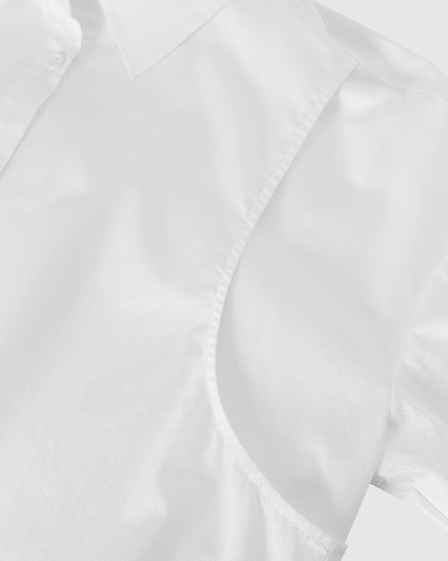 Asymmetric Double Layer Shirt