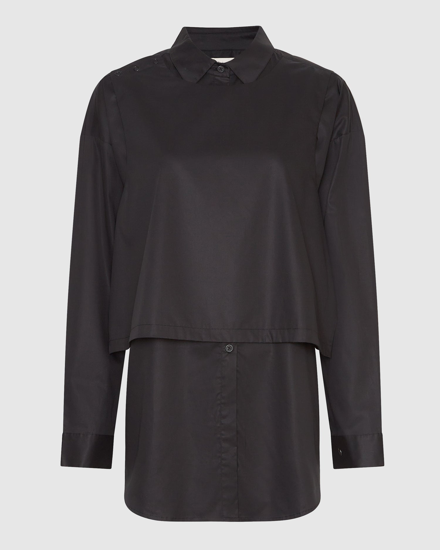 Double Layer Relaxed Shirt