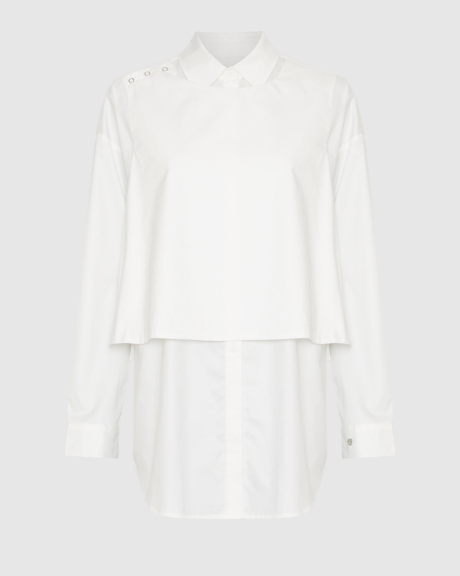 Double Layer Relaxed Shirt