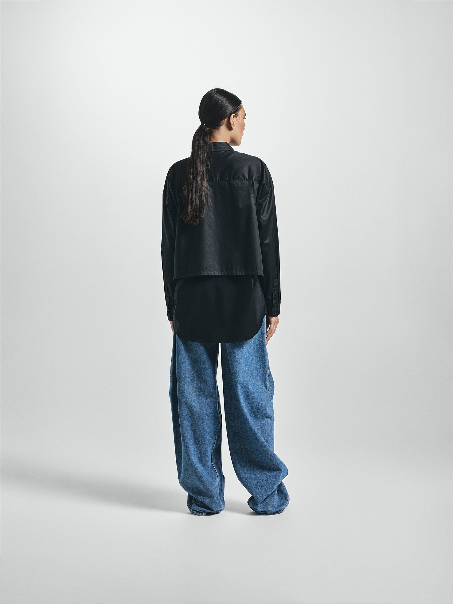 Double Layer Relaxed Shirt