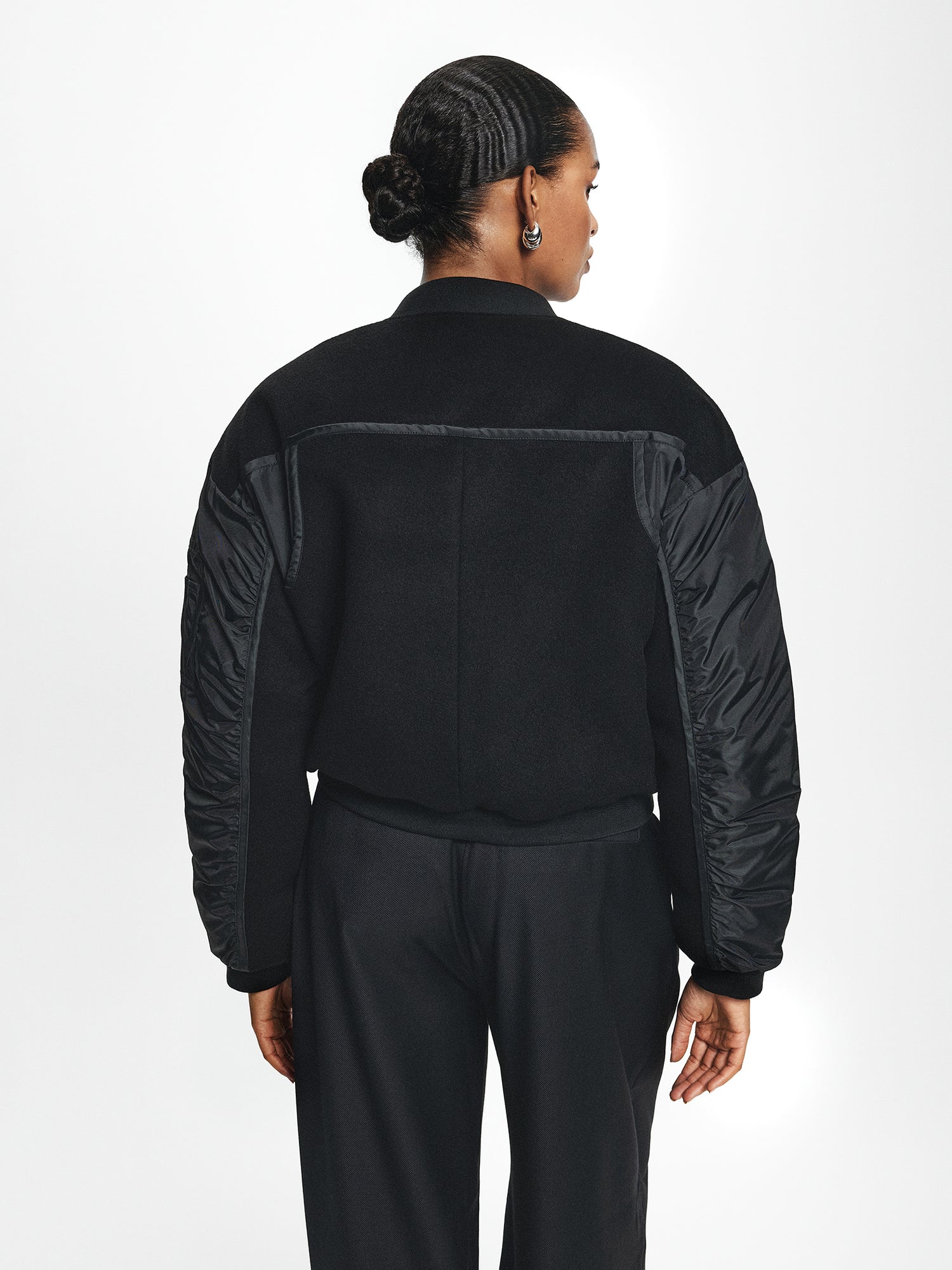 Down Filled Bomber Jacket