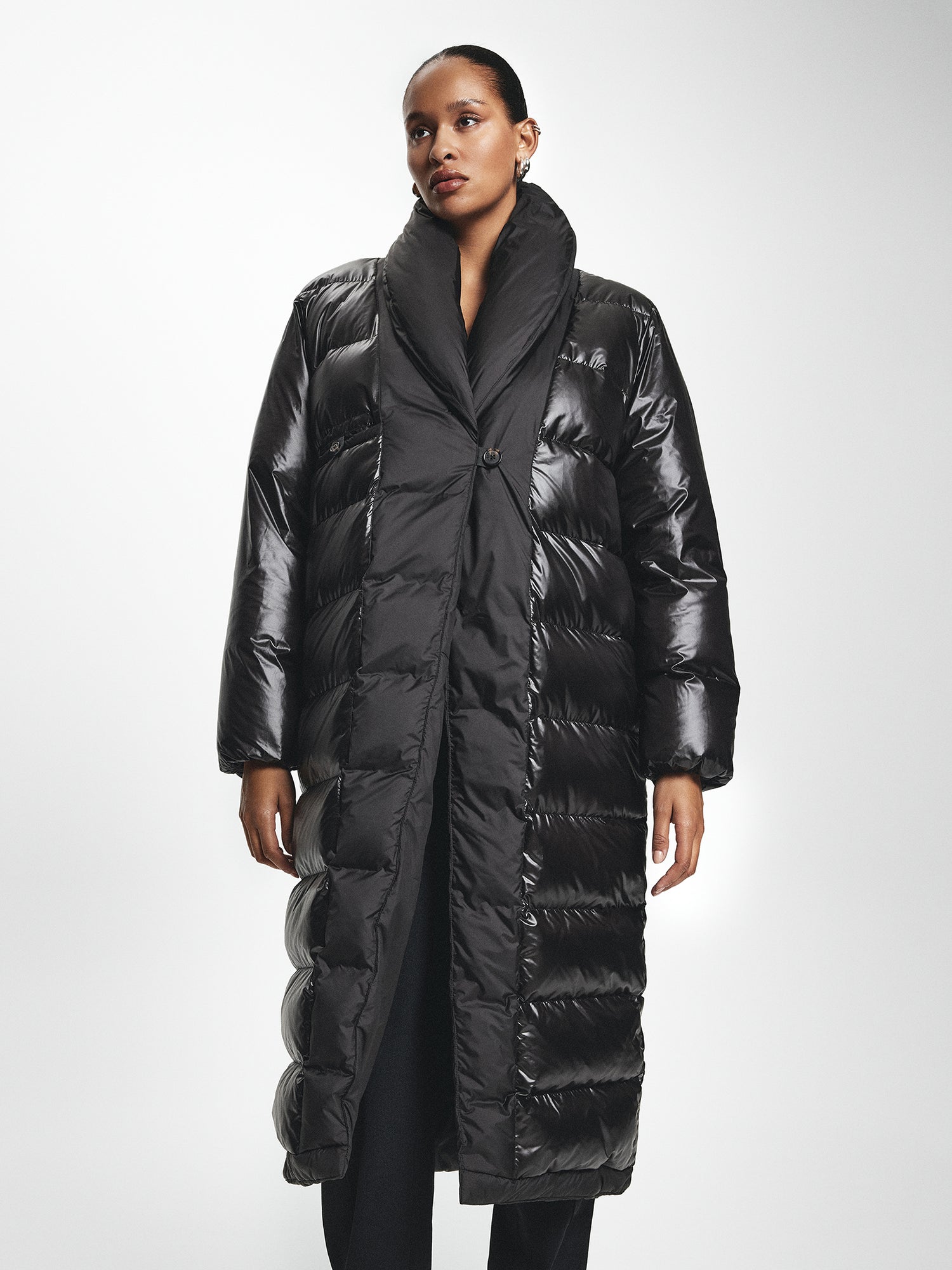 Down Padded Reversible Coat