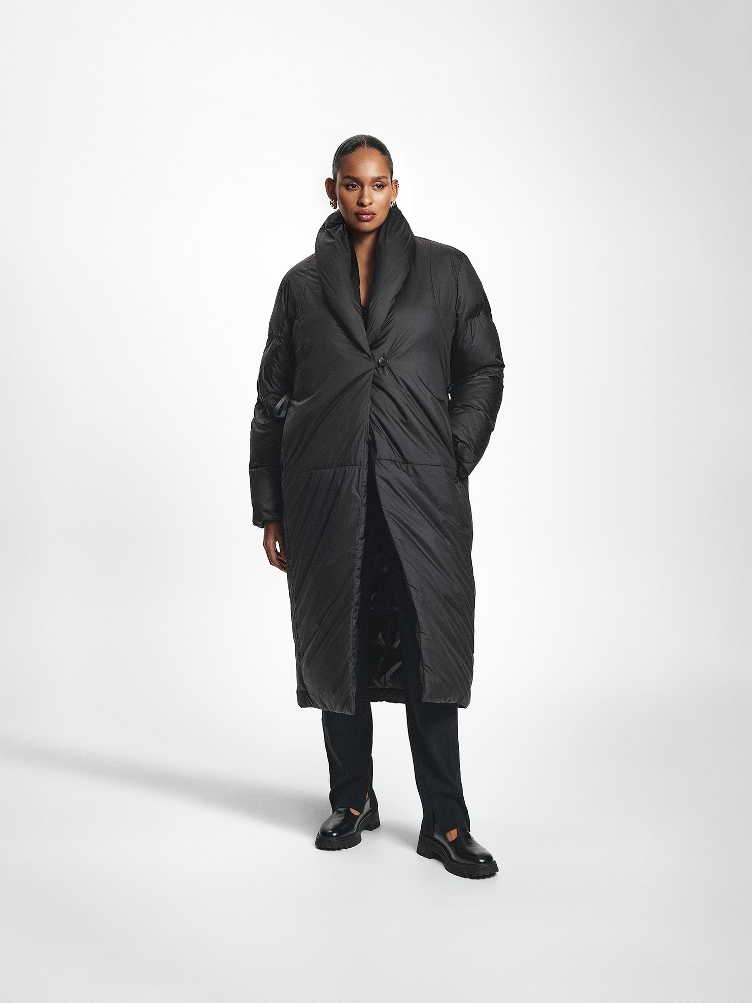 Down Padded Reversible Coat