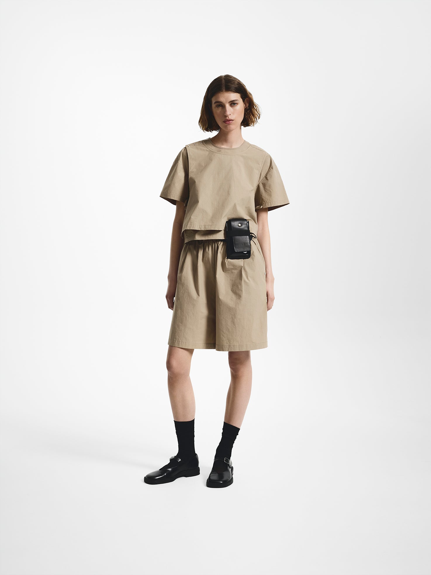 Double Layer Boxy Shirt