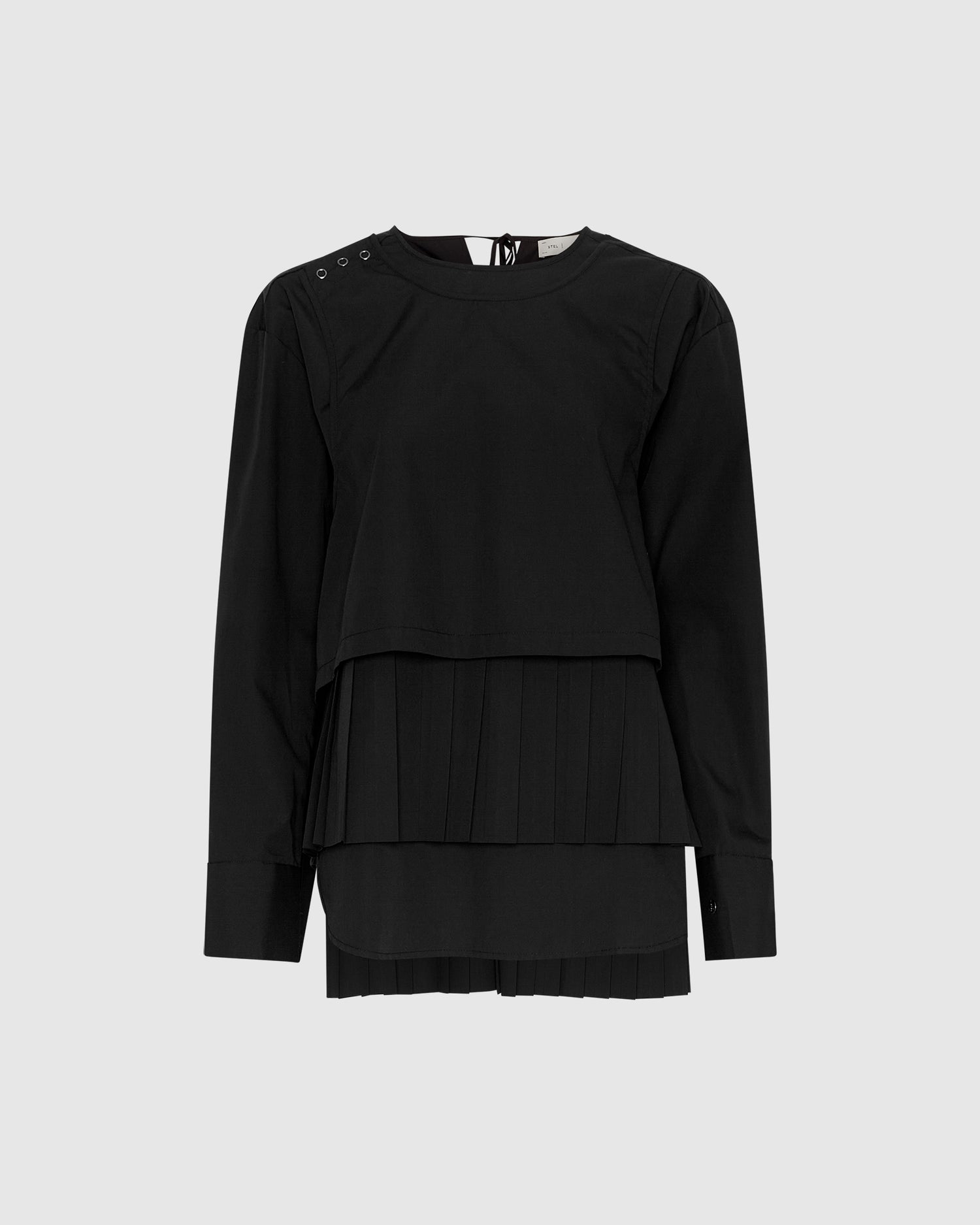 Triple Layer Pleated Shirt