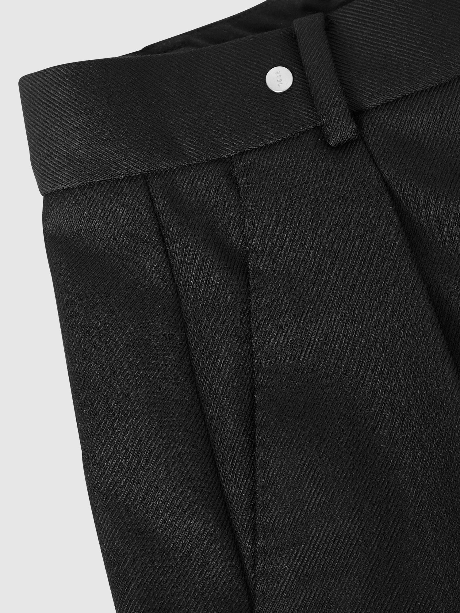 Split-Hem Tailored Trousers