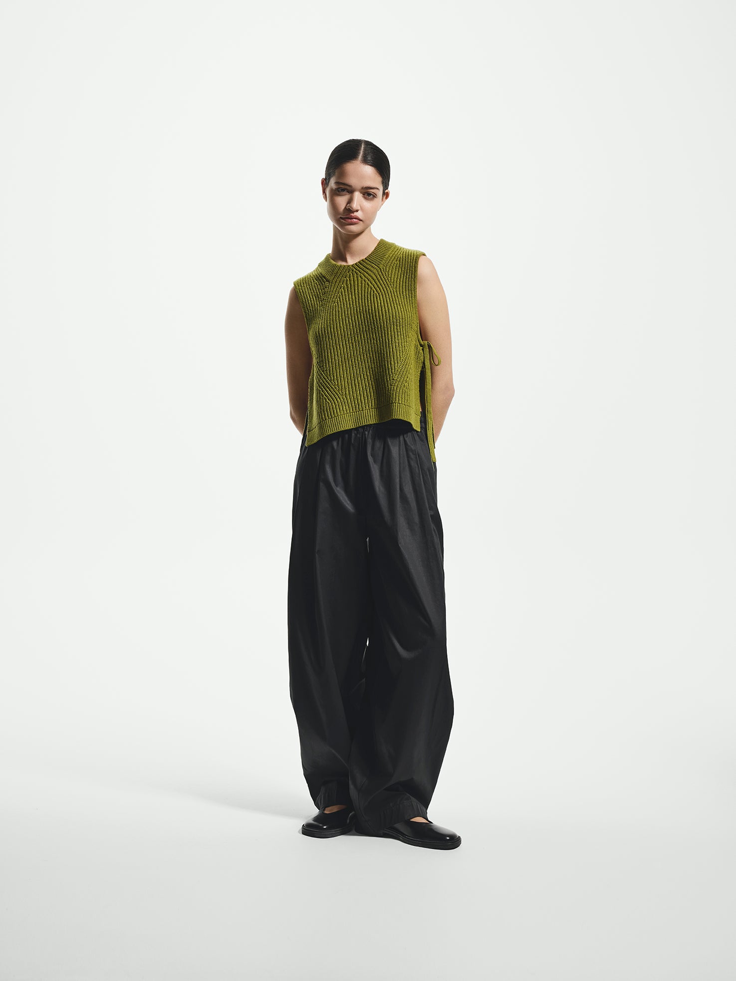 Wide Barrow Leg Trouser