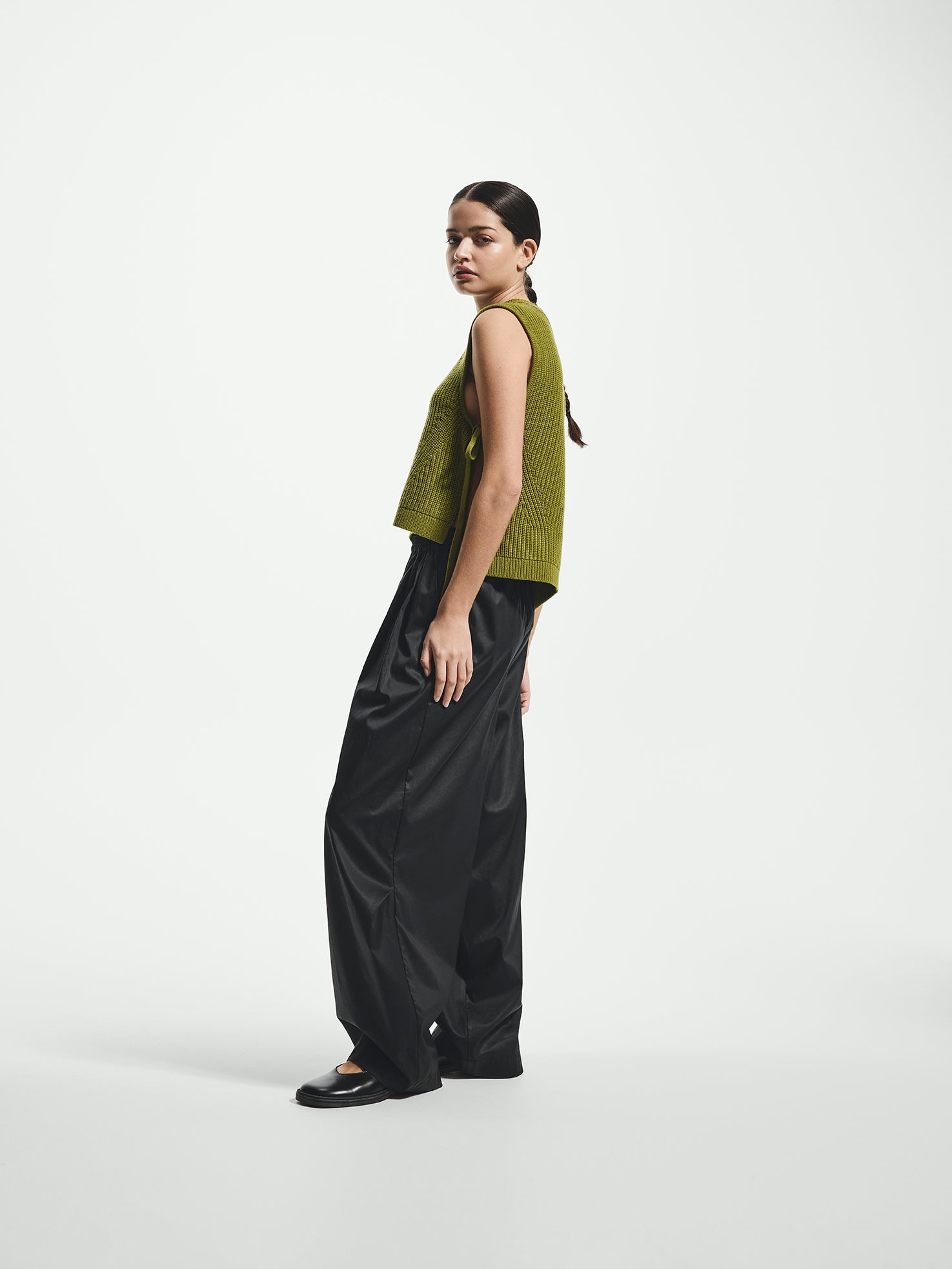 Wide Barrow Leg Trouser