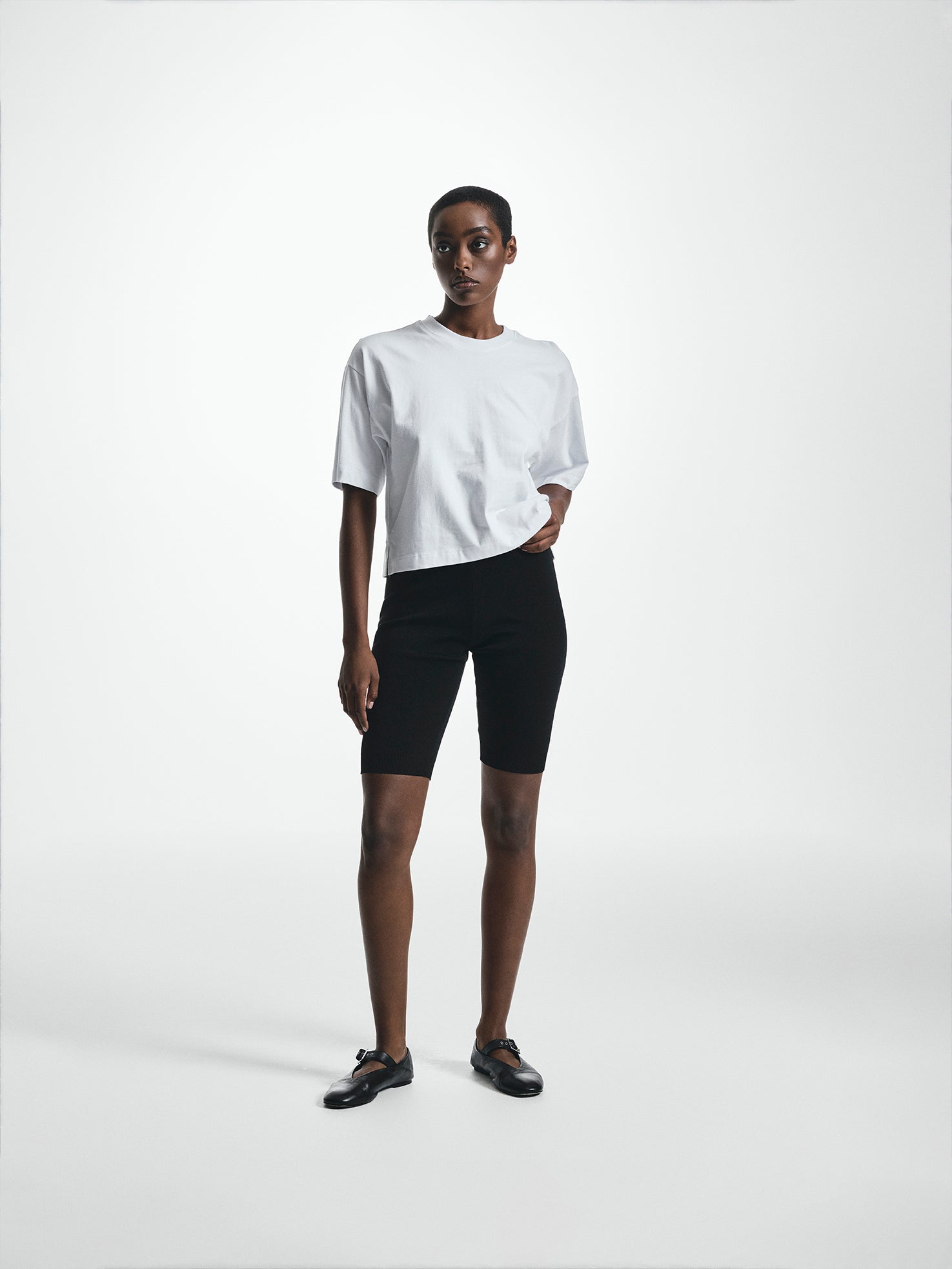 Power Knit Biker Short
