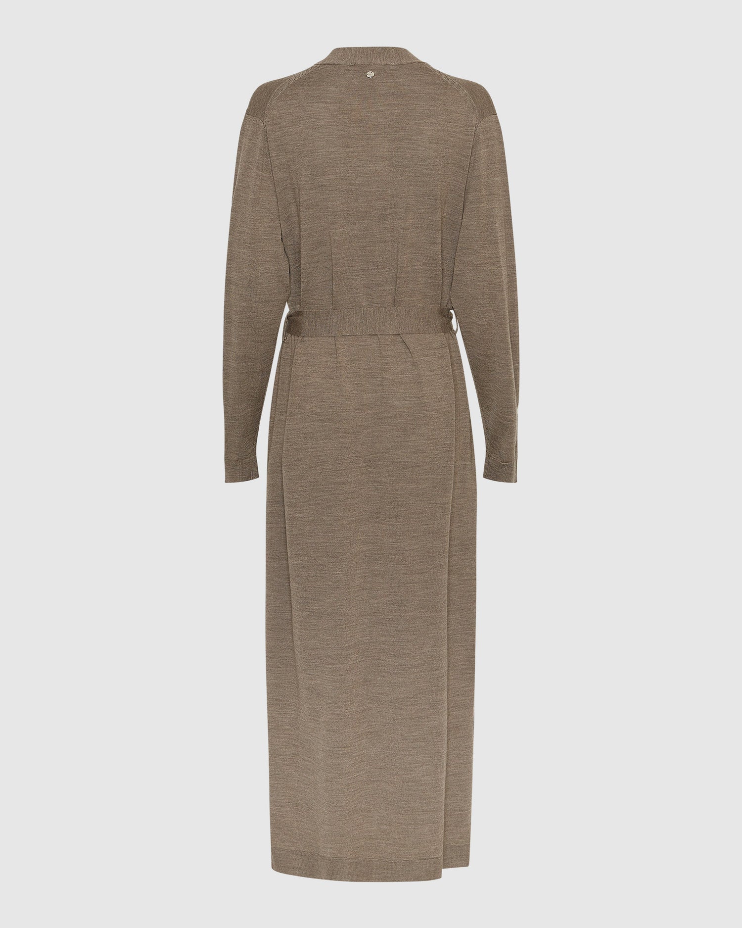 Merino Wool Longline Cardigan