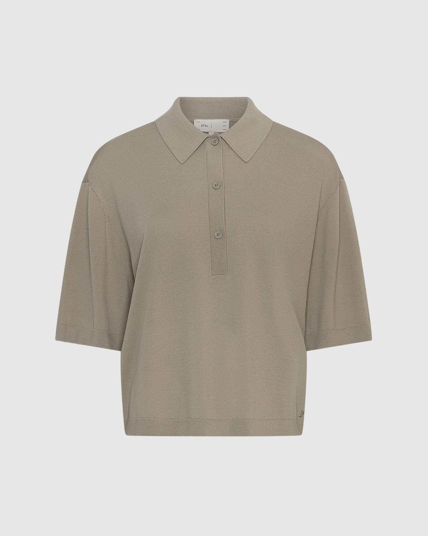 Relaxed Knit Polo