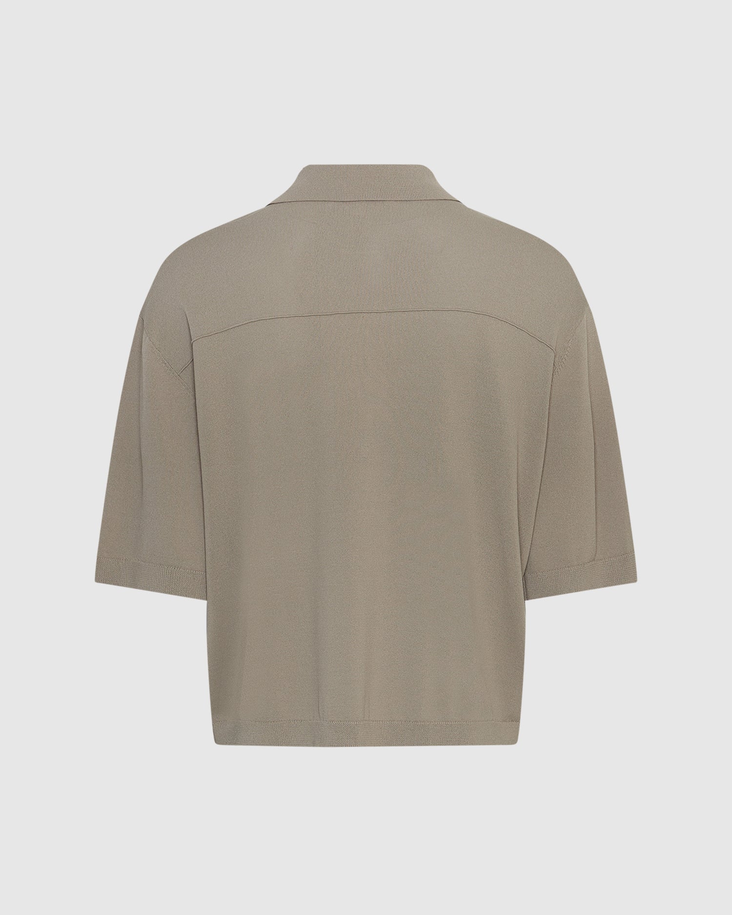 Relaxed Knit Polo