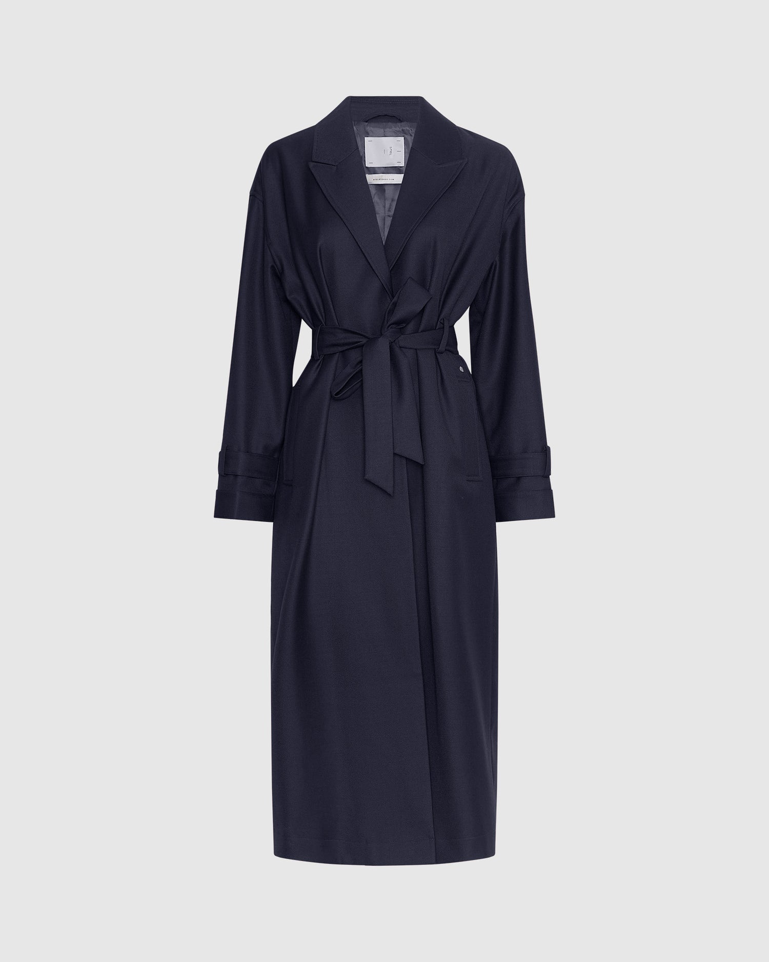 Belted Longline Relaxed Coat