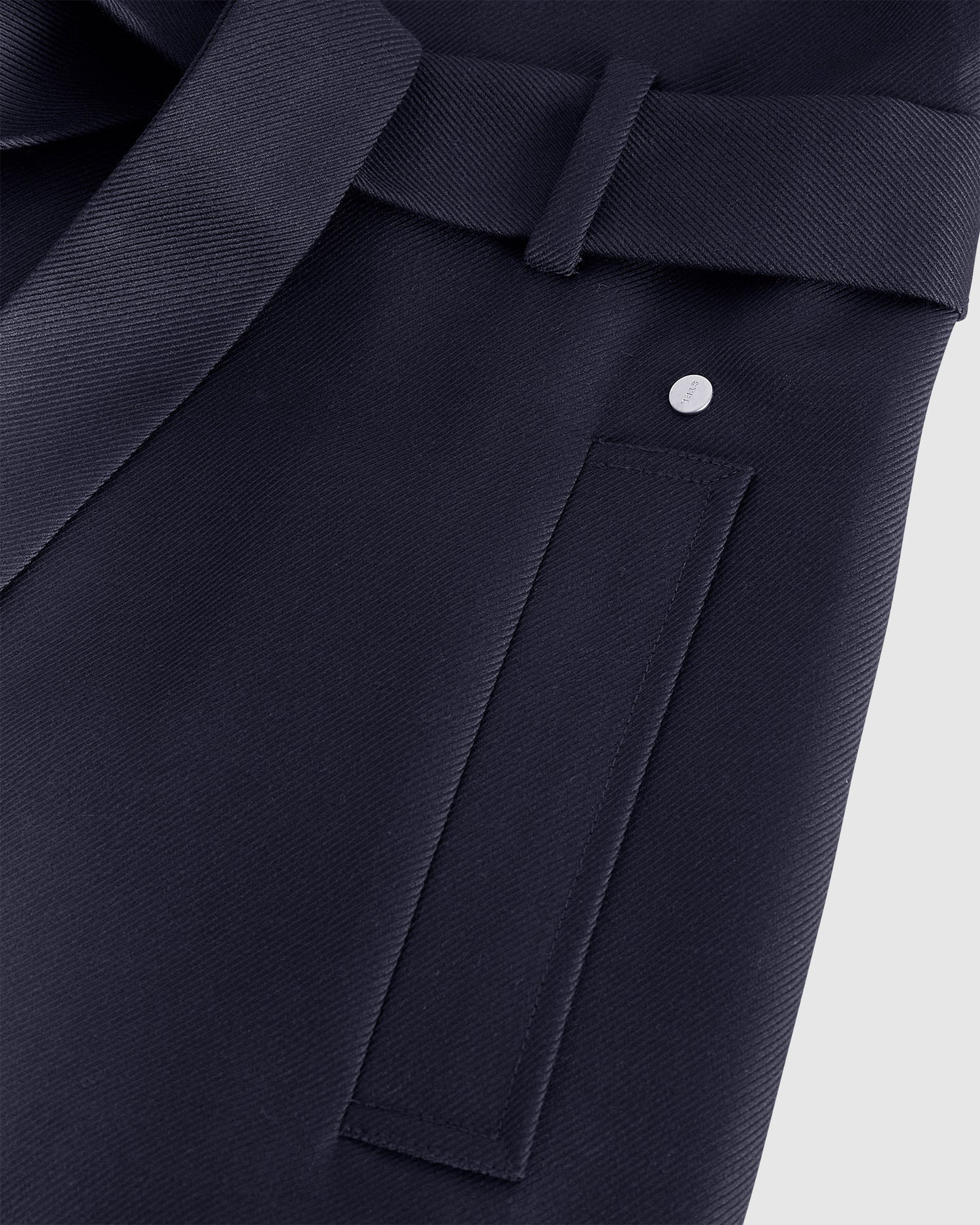 Belted Longline Relaxed Coat