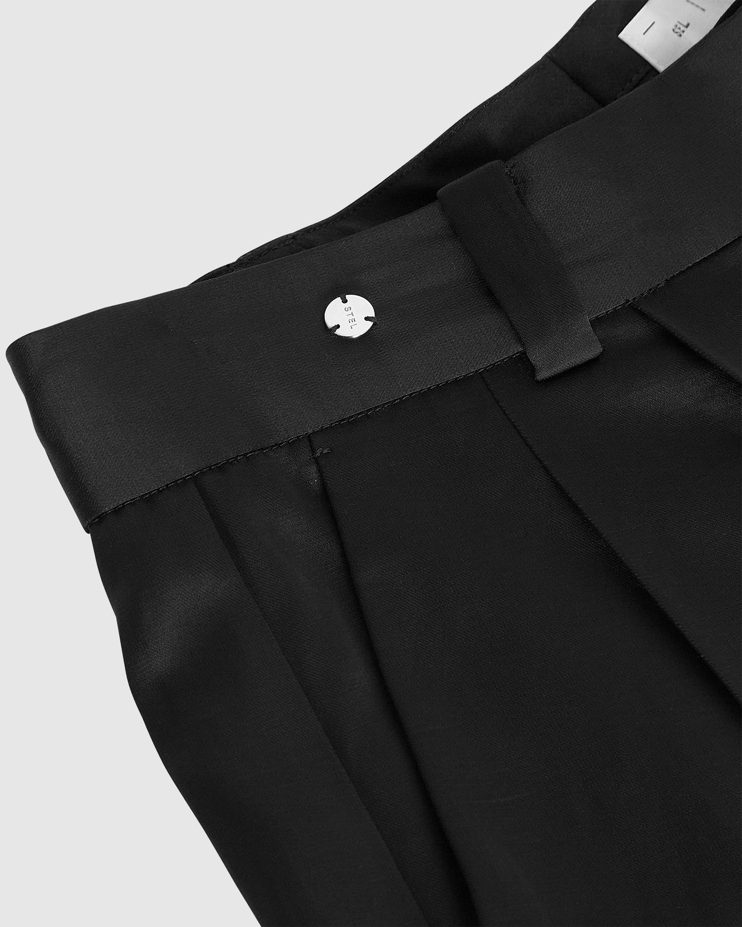 Pleated Wide Leg Trousers