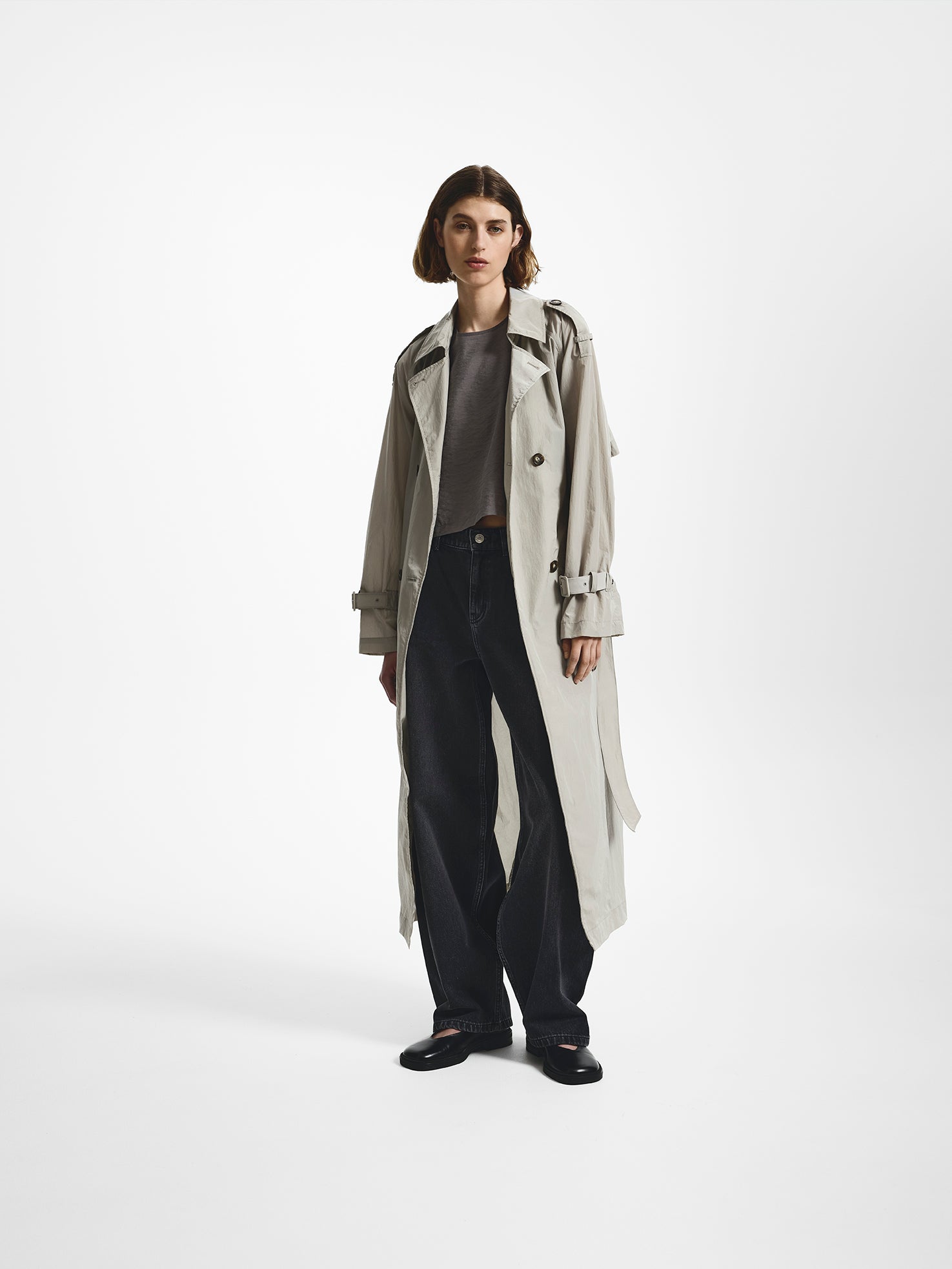 Light Shell Trench Coat