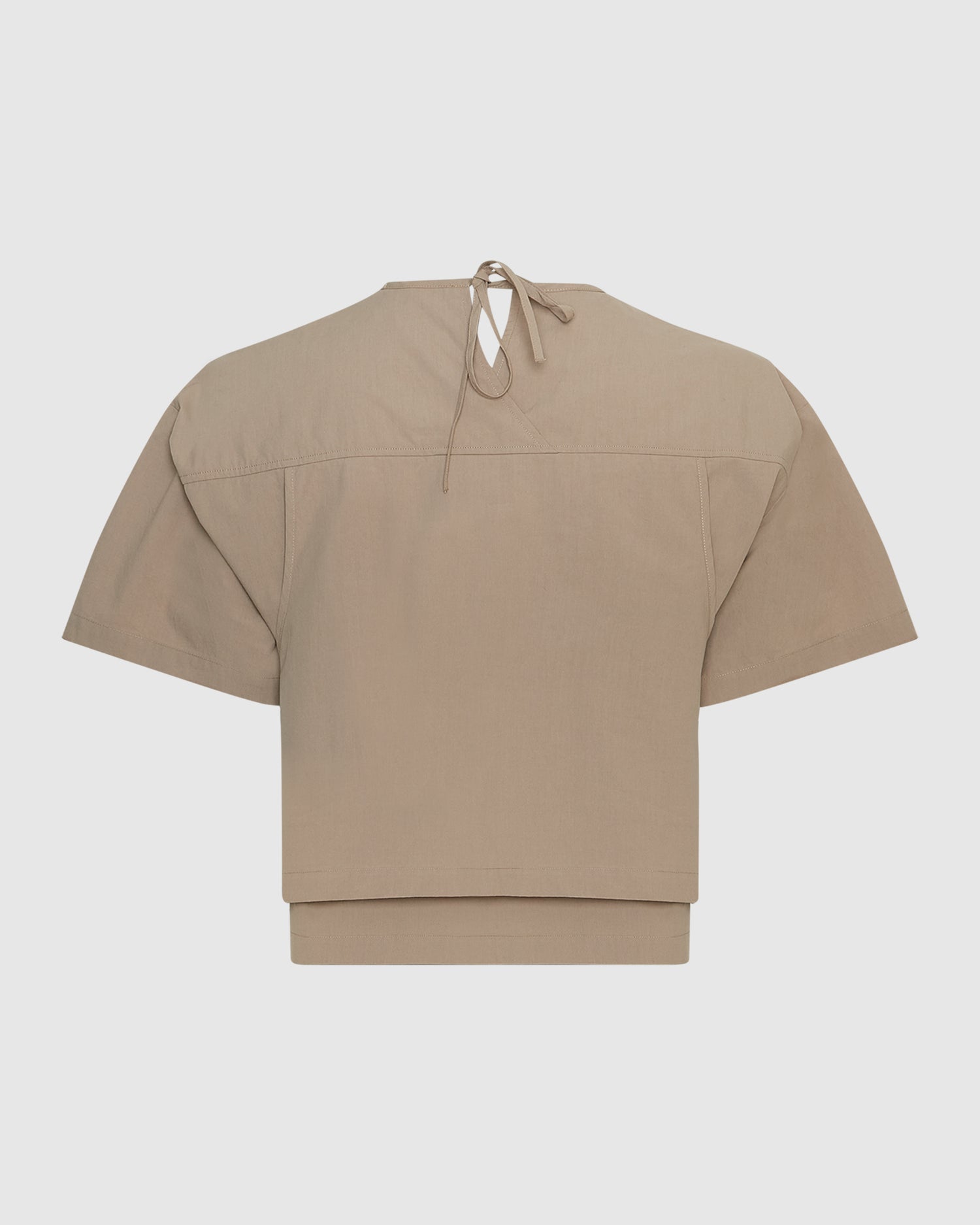 Double Layer Boxy Shirt