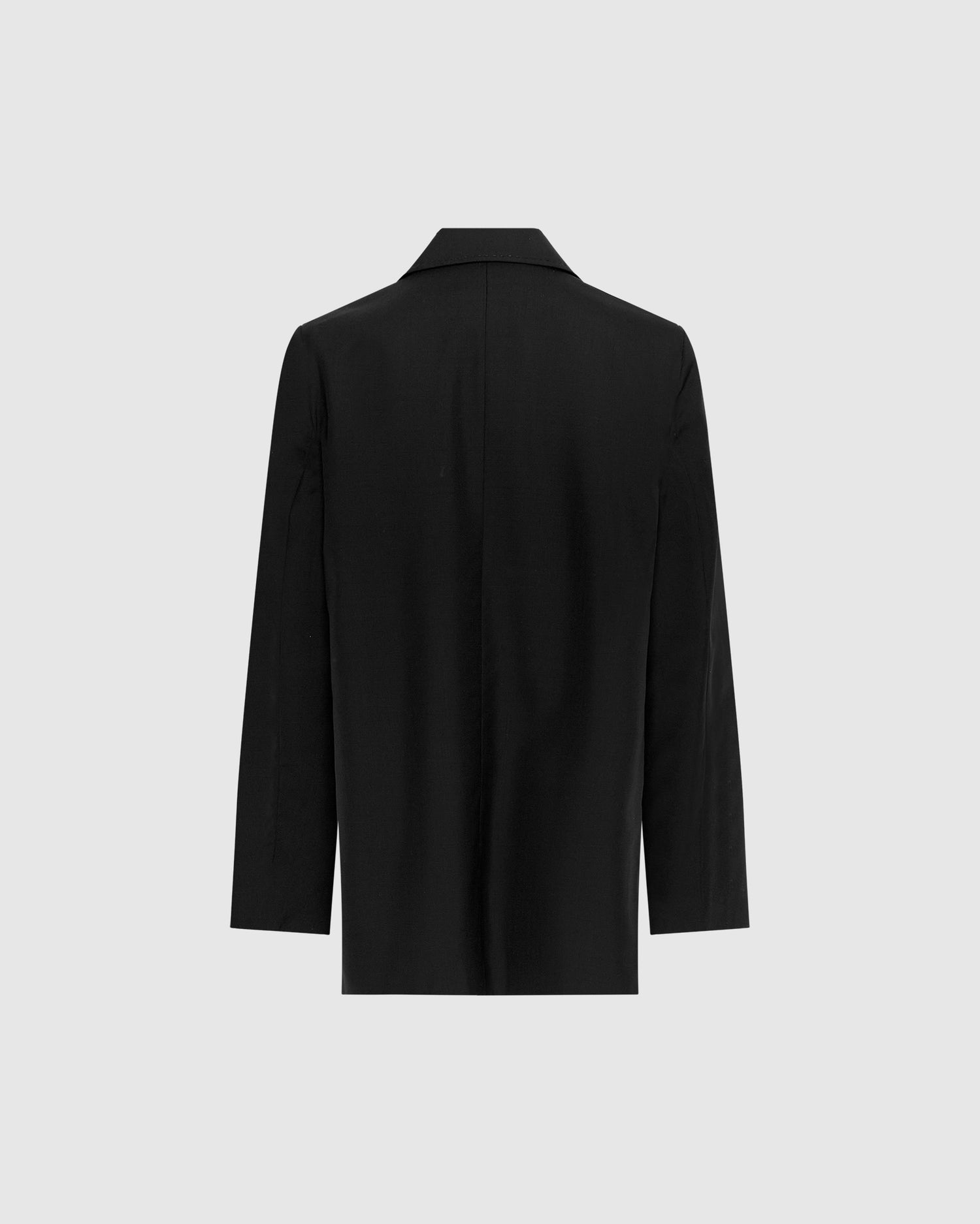 Vented Tie Side Relaxed Blazer