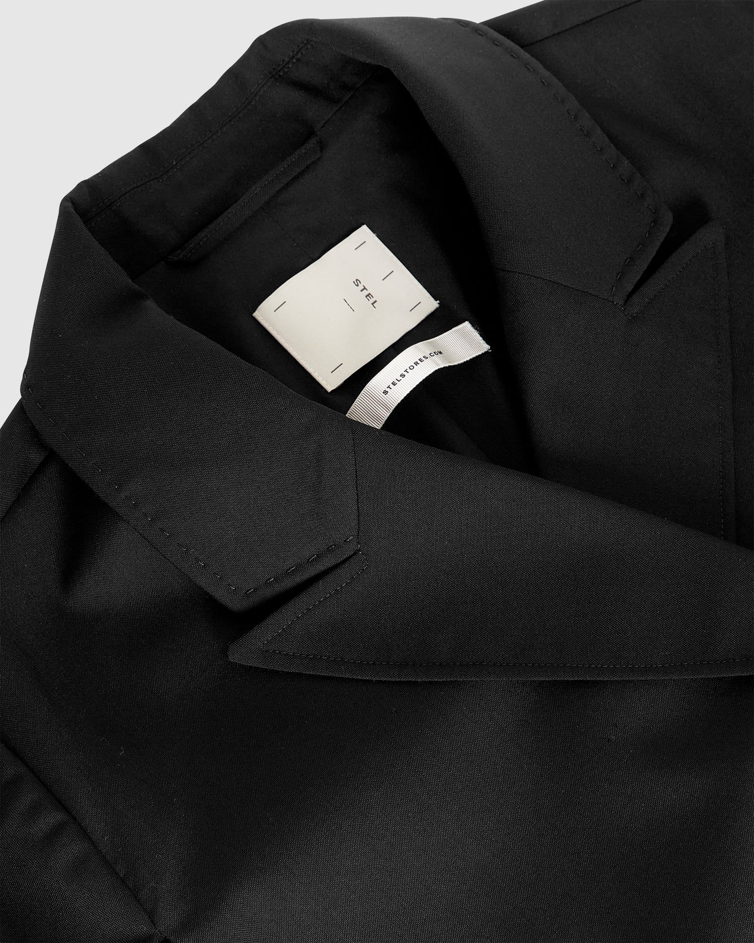 Vented Tie Side Relaxed Blazer