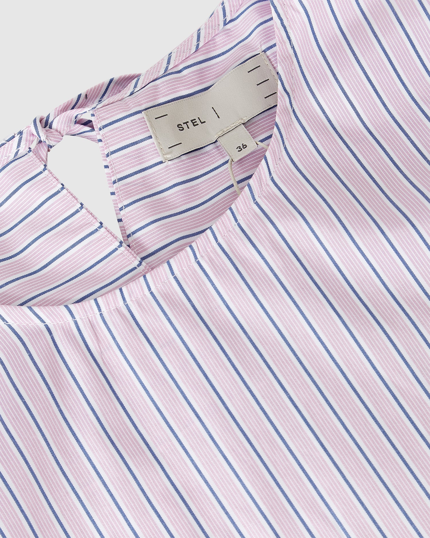 Tie Side Stripe Tank Top