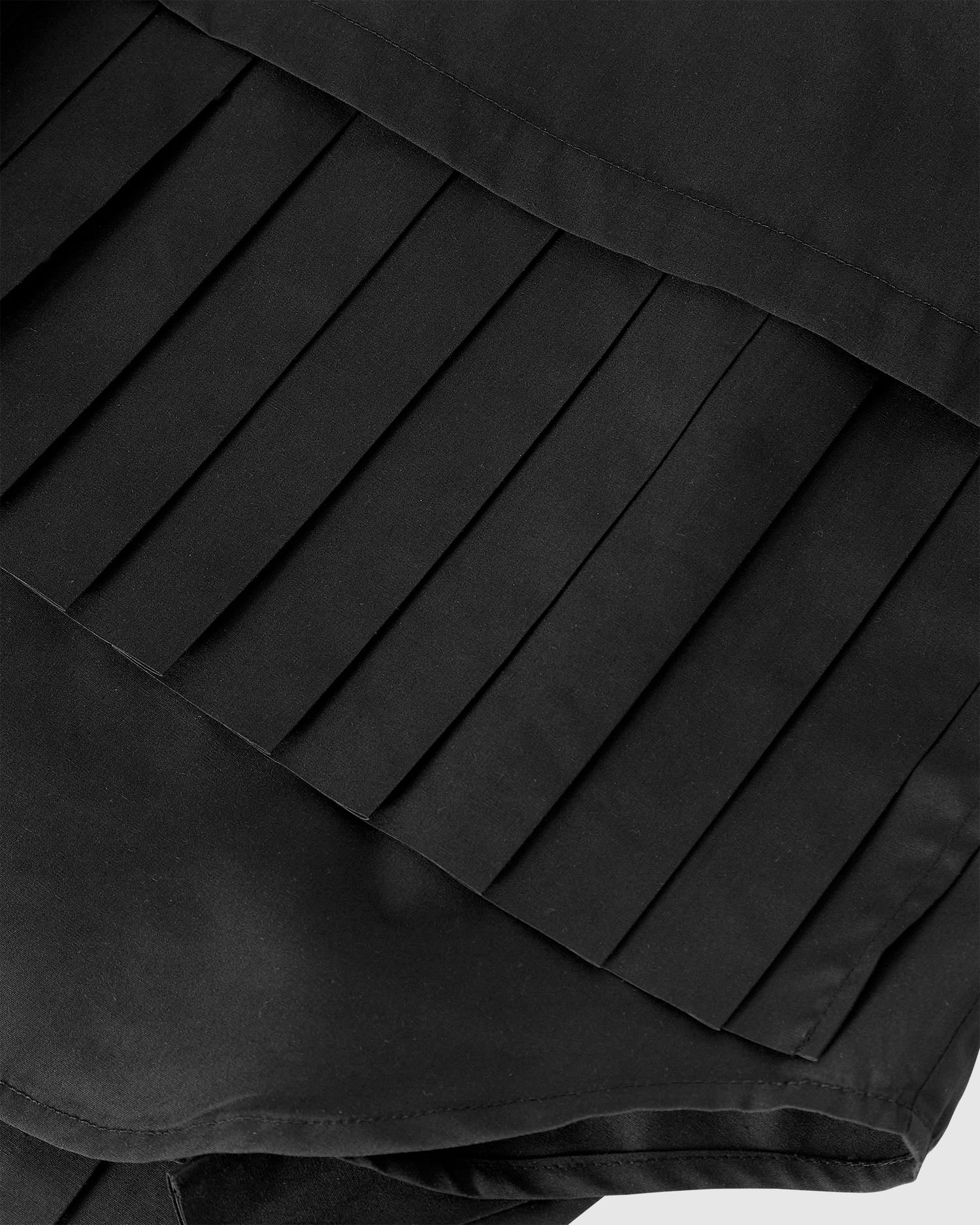 Triple Layer Pleated Shirt