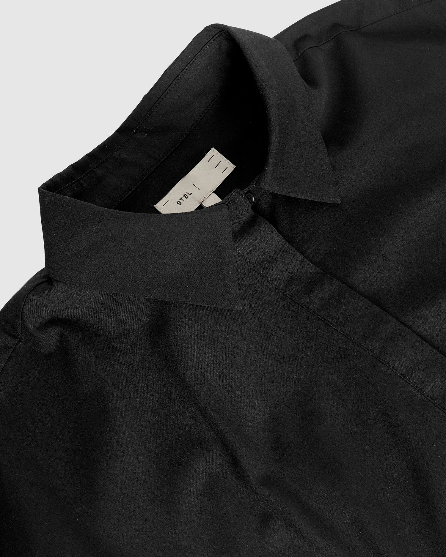 Short Cotton Panel Shirt