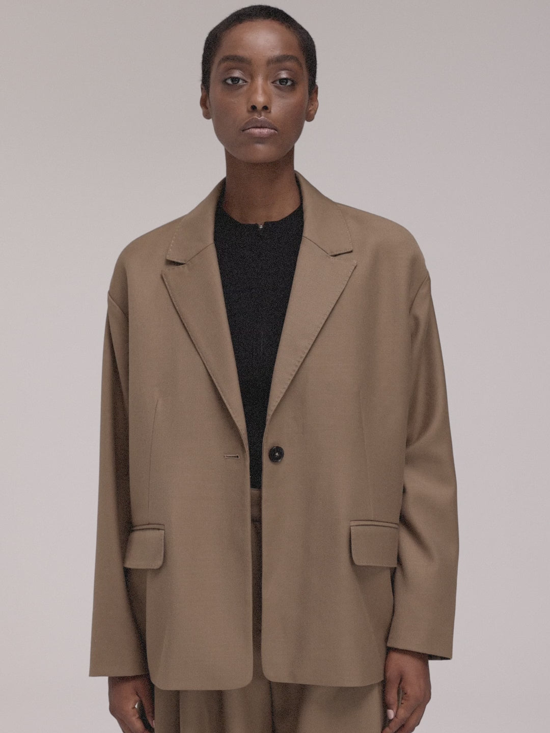 Relaxed Tailored Blazer – STEL